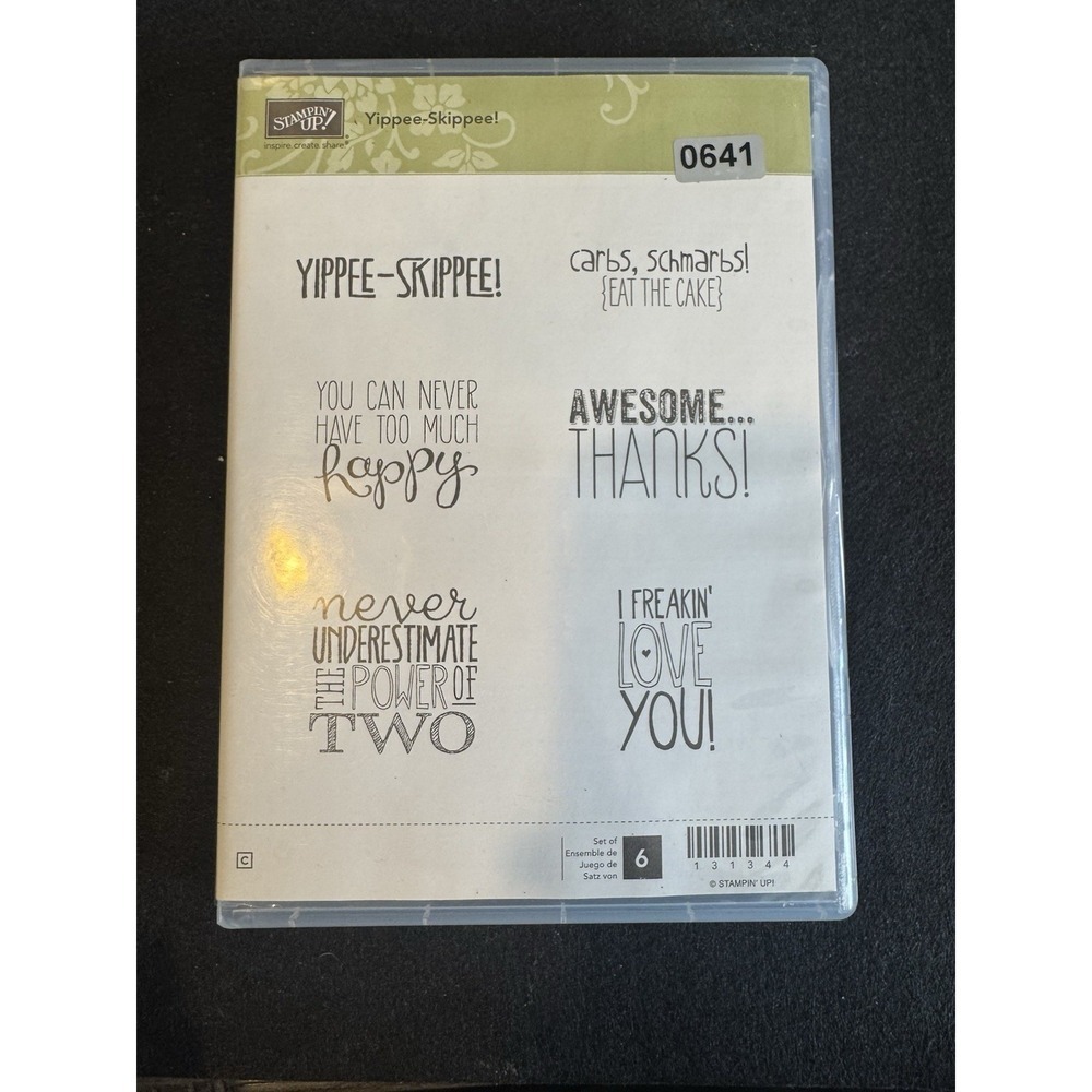 Stampin' Up! Yippee-Skippee! Stamp Set RETIRED